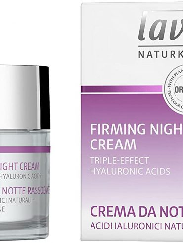 lavera Crema nocturna Facial - ácido hialurónico - vegano ✔ cuidado facial biológico ✔ cosméticos naturales 100%
