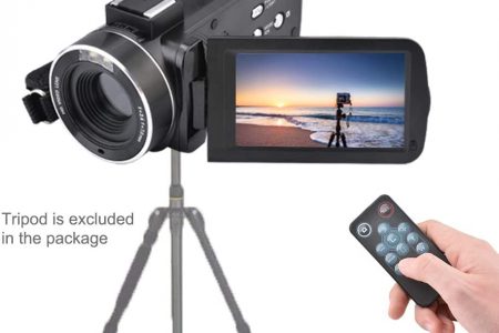 cámara Vlogging con micrófono externo